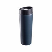 Термокружка 380 мл сталева Line Art Ofelia, вакуумна, колір графітовий/чорний - 60023522-11