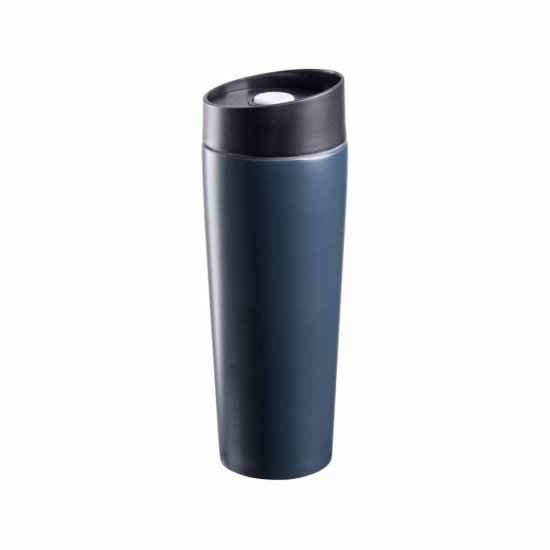 Термокружка 380 мл сталева Line Art Ofelia, вакуумна, колір графітовий/чорний - 60023522-11