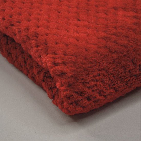 Плед флісовий Soft Me Diamond 130х180см, колір червоний - 70030205-02