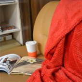 Плед флісовий Soft Me Diamond 130х180см, колір червоний - 70030205-02