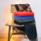 Плед флісовий Soft Me Diamond 130х180см, колір синій - 70030205-03