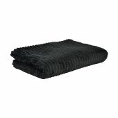 Плед флісовий Soft Me Line 130х180см, колір чорний - 70030305-01