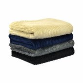 Плед флісовий Soft Me Line 130х180см, колір чорний - 70030305-01