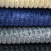 Плед флісовий Soft Me Line 130х180см, колір темно-синій - 70030305-44
