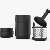 Заварник Kambukka з сіткою для чаю для термокружки Etna, колір чорний - 11-01054