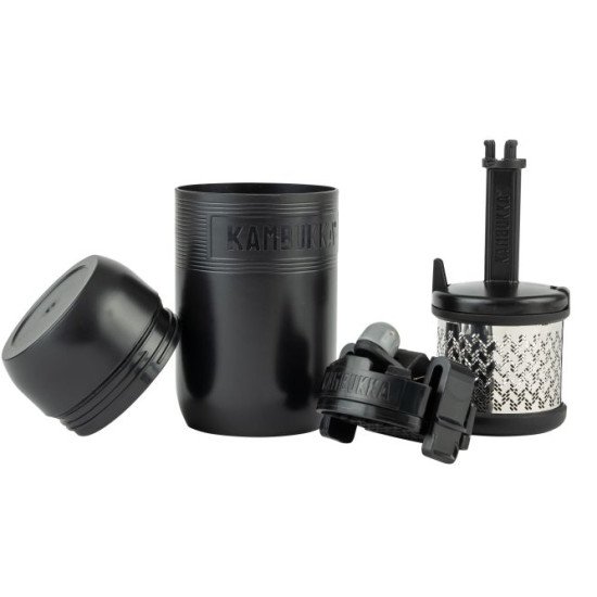 Заварник Kambukka з сіткою для чаю для термокружки Etna, колір чорний - 11-01054