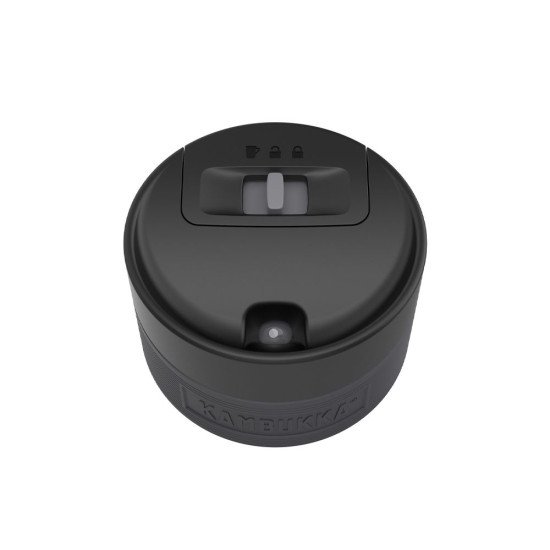 Термокружка 500 мл сталева Kambukka Etna, вакуумна, колір чорний матовий - 11-01053