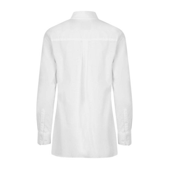 Сорочка жіноча Seven Seas Oxford long modern, колір білий - S63001S