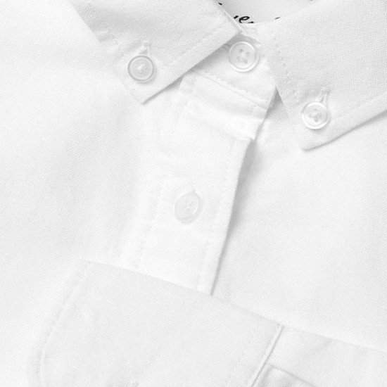 Сорочка жіноча Seven Seas Oxford long modern, колір білий - S63001S