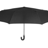 Парасоля складана автоматична Perletti New Basic, колір чорний - P12339