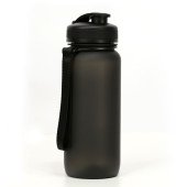 Пляшка для води 650 мл тританова Line Art Flores, колір чорний - 60014218-01