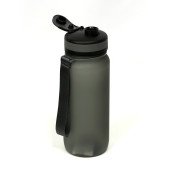 Пляшка для води 650 мл тританова Line Art Flores, колір сірий - 60014218-07