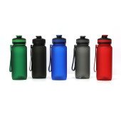 Пляшка для води 650 мл тританова Line Art Flores, колір синій - 60014218-03