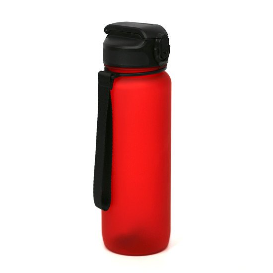 Пляшка для води 800 мл тританова Line Art Grassa, колір червоний - 60014318-02
