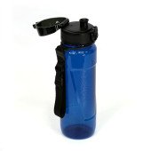 Пляшка для води 600 мл тританова Line Art Lens, колір темно-синій - 60014418-44 Пляшка для води 600 мл тританова Line Art Lens, колір темно-синій - 60014418-44