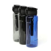 Пляшка для води 600 мл тританова Line Art Lens, колір темно-синій - 60014418-44 Пляшка для води 600 мл тританова Line Art Lens, колір темно-синій - 60014418-44