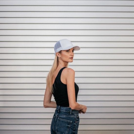 Кепка coFEE Smooth mesh, колір білий - 4320.6 CO