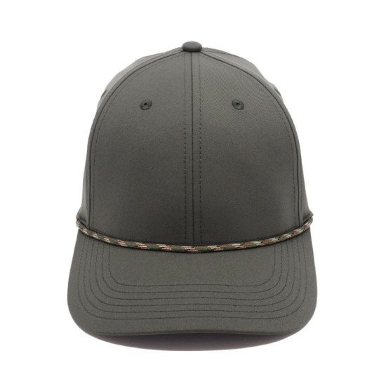 Кепка coFEE Rope, колір оливковий - 4330.31 CO