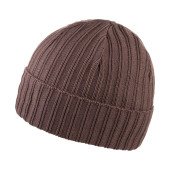 Шапка coFEE Cotton band, колір коричневий - 3063.13 CO