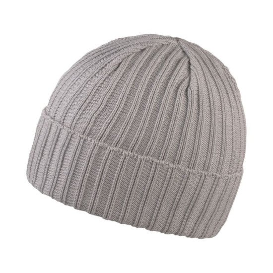 Шапка coFEE Cotton band, колір сірий - 3063.7 CO