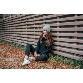 Снуд coFEE Cotton snood, колір сірий - 3083.7 CO