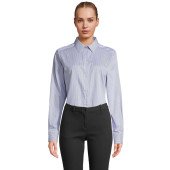 Сорочка жіноча NeoBlu Baptiste, колір блакитний в смужку - 043396063XL