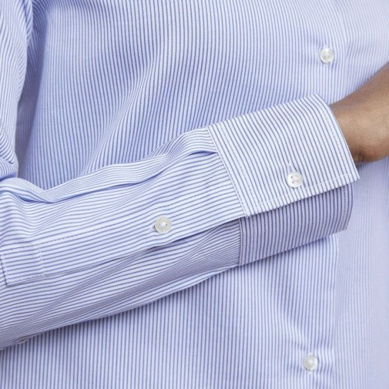 Сорочка жіноча NeoBlu Baptiste, колір блакитний в смужку - 043396063XL