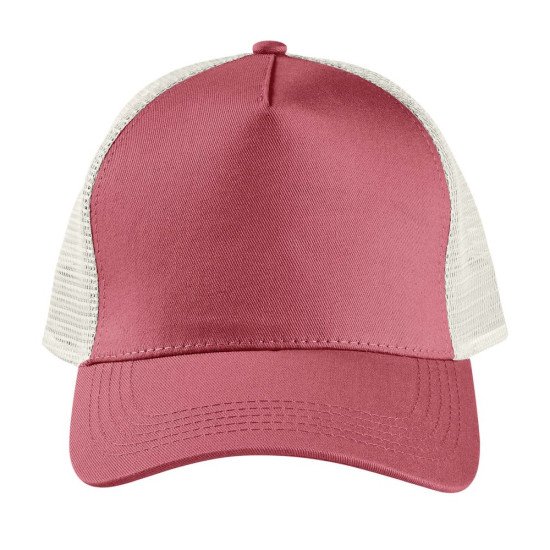 Кепка SOL'S Blink, колір темно-рожевий/натуральний - 04451862TUN