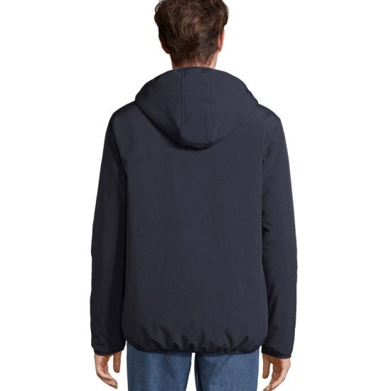 Куртка софтшел чоловіча SOL'S Falcon Padded, колір темно-синій - 044492323XL
