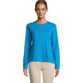 Лонгслів жіночий SOL’S Monarch, колір морський - 04443321L