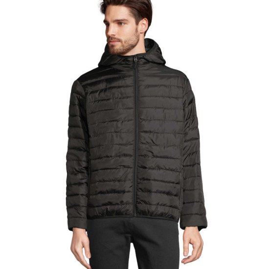 Куртка чоловіча SOL’S Stream Hooded, колір чорний - 044443123XL