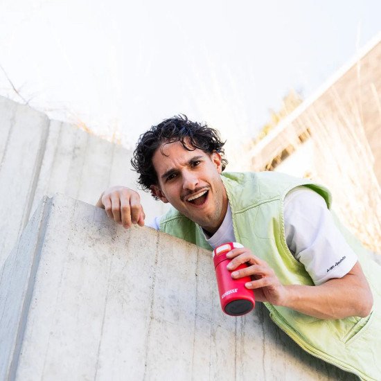 Термокружка 300 мл сталева Kambukka Etna, вакуумна, колір кораловий - 11-01055