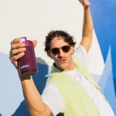 Термокружка 300 мл сталева Kambukka Etna, вакуумна, колір баклажановий - 11-01056 Термокружка 300 мл сталева Kambukka Etna, вакуумна, колір баклажановий - 11-01056