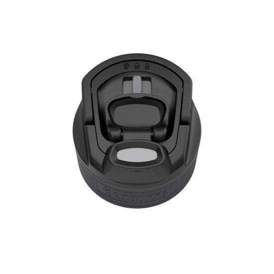 Кришка Kambukka Elton 3 в 1 з технологією Snapclean®, колір чорний - L03030