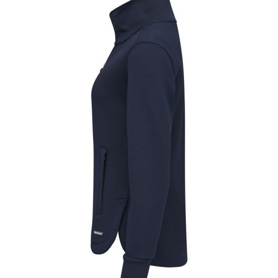 Світшот на блискавці жіночий Cutter&Buck Pemberton Cardigan FZ, колір темно-синій - 358427580XS