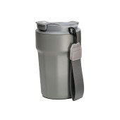 Термокружка 380 мл сталева Line Art Comfy, вакуумна, колір сірий - 60022222-07