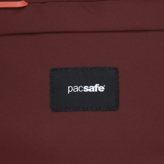 Сумка через плече антизлодій Pacsafe GO Sling, колір бургунді - 35100345