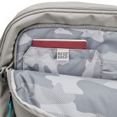 Рюкзак для подорожей антизлодій Pacsafe GO Carry-on 34, колір сірий/блакитний - 35155146 Рюкзак для подорожей антизлодій Pacsafe GO Carry-on 34, колір сірий/блакитний - 35155146