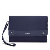 Гаманець-клатч антизлодій Pacsafe RFIDsafe clutch, колір темно-синій - 11015645