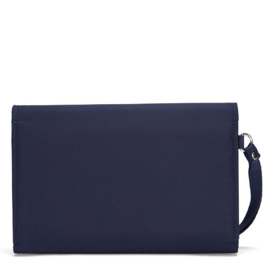 Гаманець-клатч антизлодій Pacsafe RFIDsafe clutch, колір темно-синій - 11015645