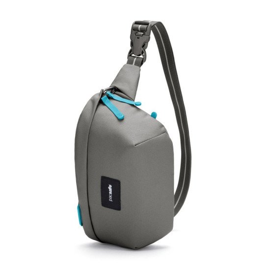 Сумка через плече антизлодій Pacsafe GO Sling, колір сірий - 35100146