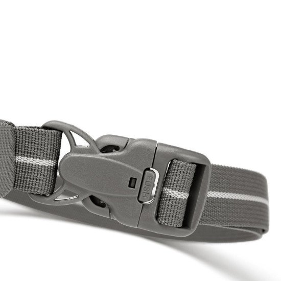 Сумка через плече антизлодій Pacsafe GO Sling, колір сірий - 35100146