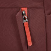 Рюкзак міський антизлодій Pacsafe GO 15, колір бургунді/помаранчевий - 35110345 Рюкзак міський антизлодій Pacsafe GO 15, колір бургунді/помаранчевий - 35110345