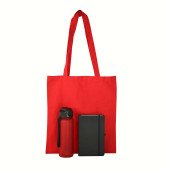 Сумка-шопер з довгими ручками Soft Me EcoCarry, колір червоний - 30100101-02