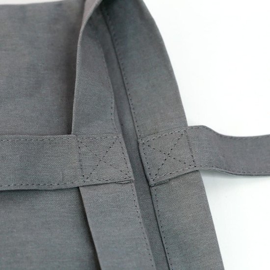 Сумка-шопер з довгими ручками Soft Me EcoCarry, колір сірий - 30100101-07