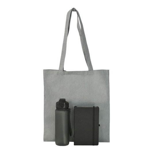 Сумка-шопер з довгими ручками Soft Me EcoCarry, колір сірий - 30100101-07