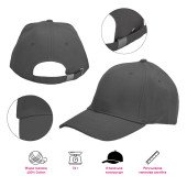 Кепка Nikibo Base, колір жовтий - 20010101-05