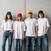 Кепка Nikibo Base, колір жовтий - 20010101-05