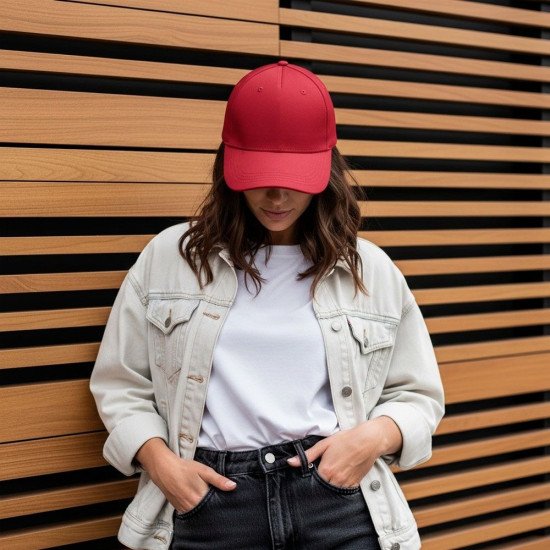 Кепка Nikibo Light, колір червоний - 20010201-02