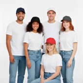 Кепка Nikibo Push, колір білий - 20010301-08